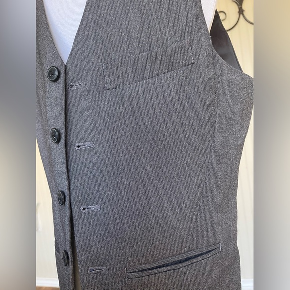 Kenneth Cole Reaction Men’s Gray Vest Size Small - Picture 3 of 12